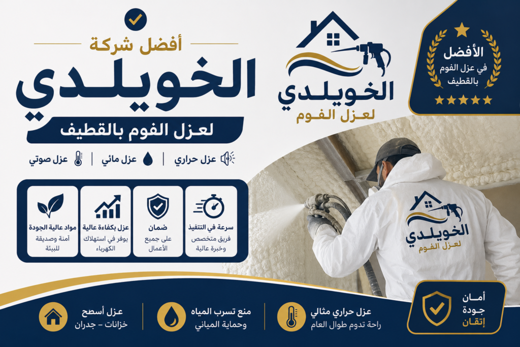 افضل شركة عزل فوم بالقطيف